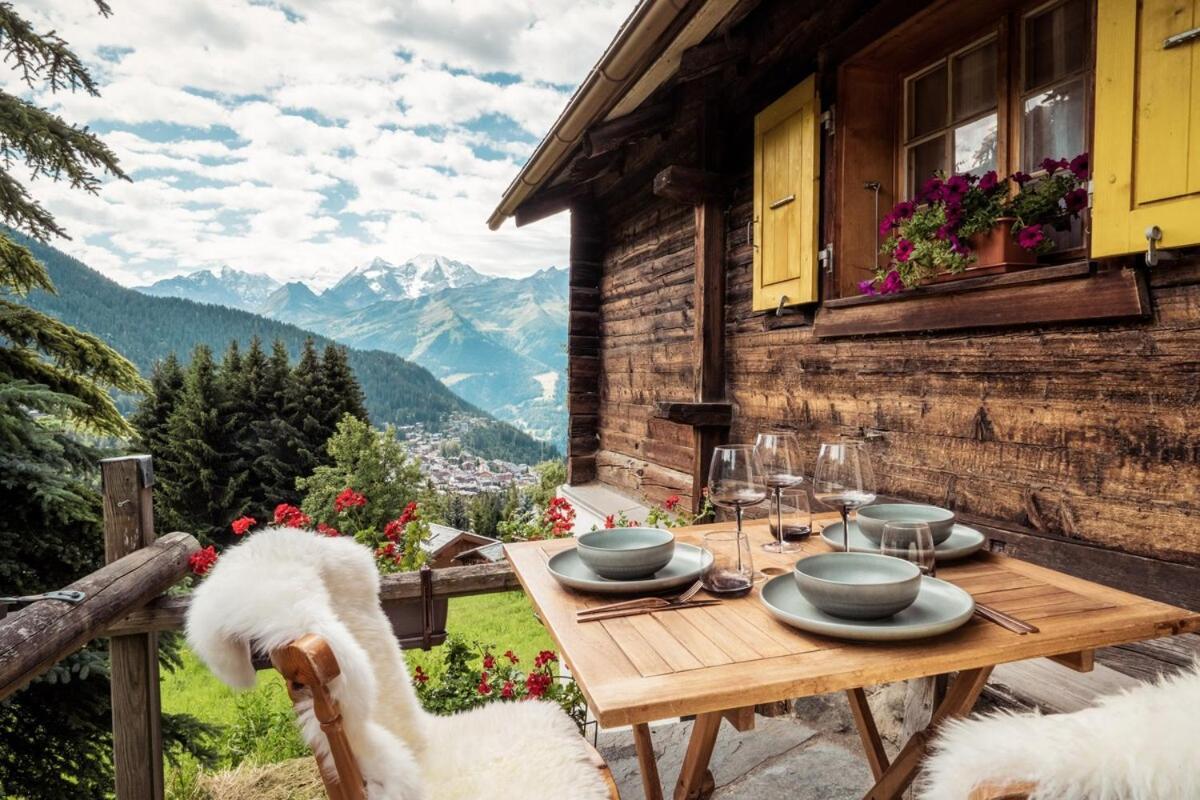 Pensjonat Cosy Chalet With Panoramic Views In Verbier Zewnętrze zdjęcie