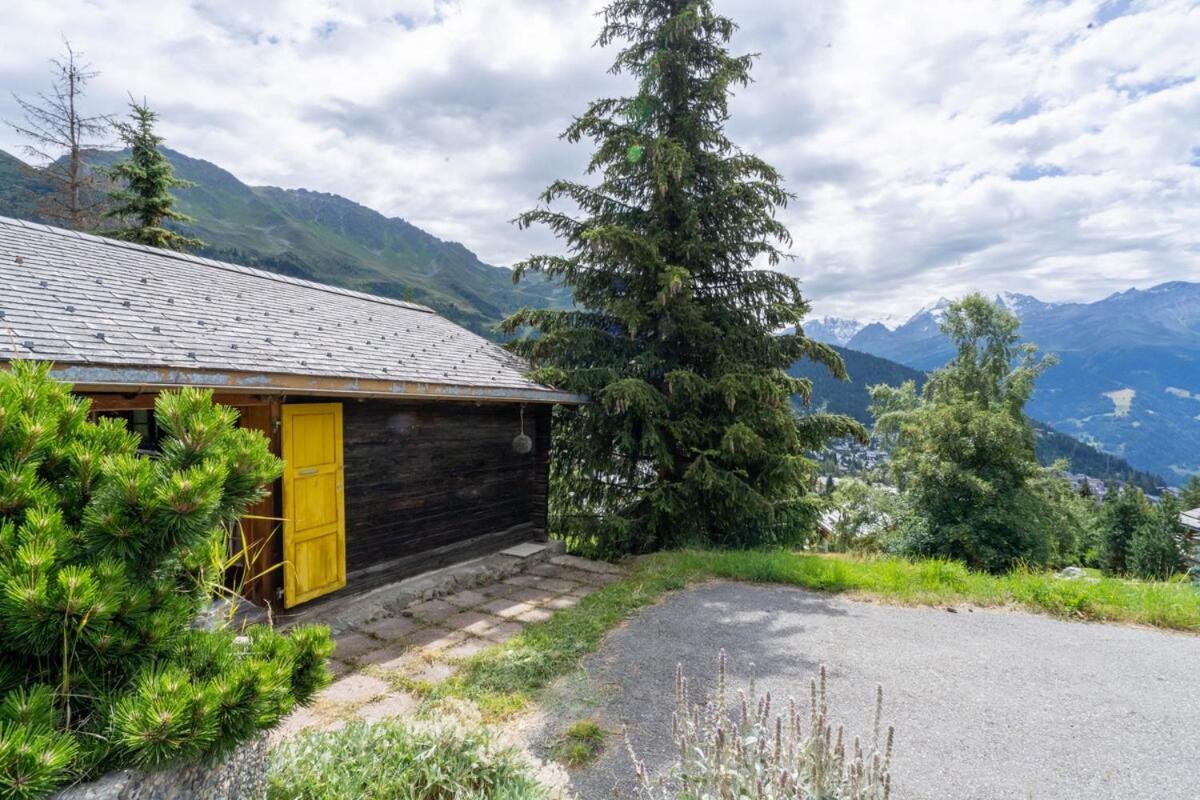 Pensjonat Cosy Chalet With Panoramic Views In Verbier Zewnętrze zdjęcie